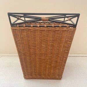 Wicker Waste Basket